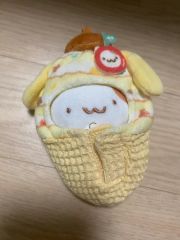 ポムポムプリン フルーツ メロン ぬいぐるみ - メルカリ