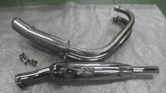 CB400SS　NC41-1601xxx　の マフラー　傷　凹み:#1779929613のサムネイル