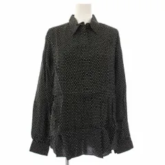 ジェイ&エムデヴィッドソン J&M Davidson シャツ 長袖 ドット柄 6 黒 ブラック 白 ホワイト R022-019-VIBL/P /TK ▲Hのサムネイル