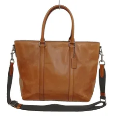 コーチ COACH 56659 メトロポリタン 2WAY レザー トートバッグ ビジネスバッグ ブラウン
