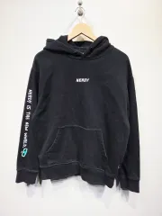 ノルディ NERDY サイドロゴ ブラック フーディ Tシャツ_Sのサムネイル