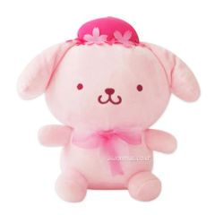 サンリオ ポムポムプリン さくらんぼ ぬいぐるみマスコット 新品タグ