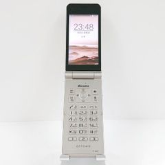 SIMフリー docomo F-03L シルバー - メルカリ