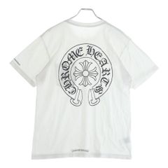 確実正規品］クロムハーツ バックホースシュー Tシャツ ホワイト M 