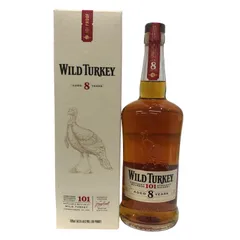バーボンウイスキー ワイルドターキー 8年 700ml 50.5度 WILD TURKEY ウイスキー お箱あり 【未開栓品】 22605K555のサムネイル