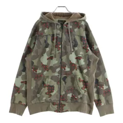 2026年最新】stussy ジップパーカー 迷彩の人気アイテム - メルカリ