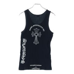 CHROME HEARTS タンクトップ M USA製 黒 クロムハーツ リブ - メルカリ