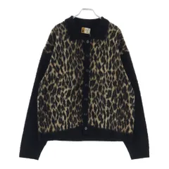 SAINT MICHAEL (セントマイケル) KNIT CARDIGAN LEOPARD レオパード柄ニットカーディガン SM-HR1-0000-073のサムネイル
