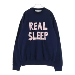 J.W.ANDERSON (ジェー ダブリュー アンダーソン) Real sleep Sweatshirt Navy スウェットシャツ 長袖 ネイビーのサムネイル