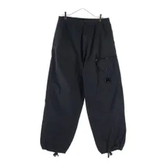 C.P. Company (シーピーカンパニー) ロゴパッチ コットン イージーカーゴパンツ ブラック 17CMPA178A-006134Gのサムネイル