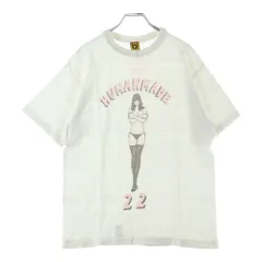 HUMAN MADE (ヒューマンメイド) ×小嶋陽菜 グラフィックロゴプリント 半袖Tシャツ カットソー ホワイトのサムネイル