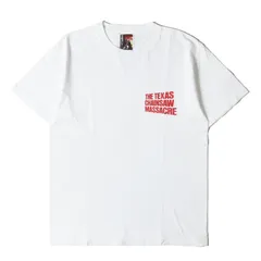WACKO MARIA ワコマリア Tシャツ ホワイト 白 サイズ:M | 22SS 悪魔のいけにえ タイトルロゴ クルーネック Tシャツ (T-SHIRT) | トップス カットソー 半袖【メンズ】【中古】のサムネイル