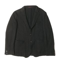 美品】ザスタイリストジャパン/ホップサック2Bジャケット/銀ボタン 