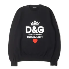DOLCE&GABBANA ドルチェ&ガッバーナ スウェット ブラック 黒 サイズ:52 | クラウン ロゴ スウェットシャツ (G9MI5T FU7DU) | 裏毛 | イタリア製 | トップス トレーナー | イタリア製【メンズ】【中古】のサムネイル