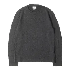 ARMANI COLLEZIONI アルマーニコレツォーニ ニット チャコールブラック サイズ:XS | 総柄デザイン クルーネック ニット | トップス セーター【メンズ】【中古】のサムネイル