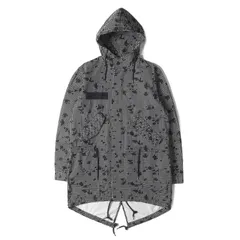 Supreme シュプリーム コート ホワイト ブラック 白黒 サイズ:S | ナイトカモ フィッシュテール モッズコート (Riot Fishtail Parka) | アウター ジャケット 上着【メンズ】【中古】のサムネイル