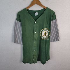 STARTER アスレチックス A's ベースボールシャツ XL 古着 90s - メルカリ
