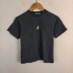KANGOL カンゴール 半袖Tシャツ センターロゴ ブラック 140 キッズ 古着 ストリート スポーツMIXのサムネイル