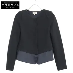 ARMANI COLLEZIONI　アルマーニコレッツォーニ　【美品/国内正規】6YMG67 MJAGZ ノーカラージャケット　38のサムネイル