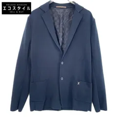 LOUIS VUITTON　ルイヴィトン　RM121M H1KN47MS7 12SS ブラック LVロゴ 2Bニットテーラードジャケット　Mのサムネイル