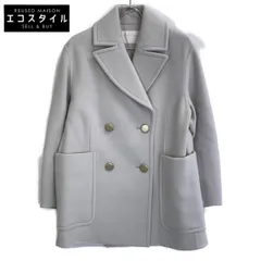 BALLSEY　ボールジー　23AW 11-08-34-08101 ライトグレー 金釦 ウールビーバーメルトン ショートコート　34のサムネイル