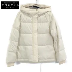 BLUE LABEL CRESTBRIDGE　ブルーレーベルクレストブリッジ　24年製 アイボリー ハイマルチピーチタフタショートダウン　36のサムネイル