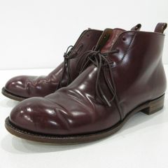chausser ショセ コードバン チャッカブーツ 26cm コードヴァン - メルカリ