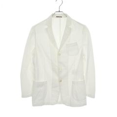 LARDINI 別注 シアサッカー シャドウストライプ シャツジャケット
