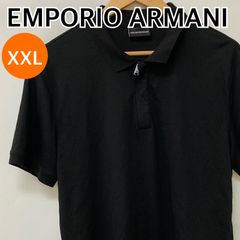 未使用級 EMPORIO ARMANI ヘンリーネック バックロゴ 大きいサイズ