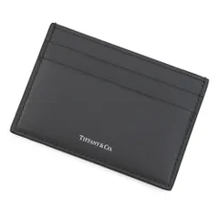 ティファニー カードケース ロゴ レザー Tiffany&Co. 定期入れのサムネイル
