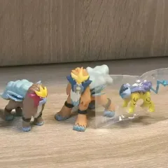 ポケットモンスター フィギュア モンスターコレクション ガチャ アンド エンテイ & ライコウ セット