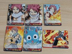 ヴァイスシュヴァルツ 炎の滅竜魔導士ナツ U 4枚セット - メルカリ