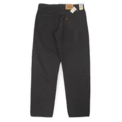 リーバイス Levi's 未使用 デッドストック 90s 90年代 550 ブラックデニムパンツ バギー ジーンズ USA ヴィンテージ 560 silverTab シルバータブ 古着 メンズ 黒 W38 L32【中古】