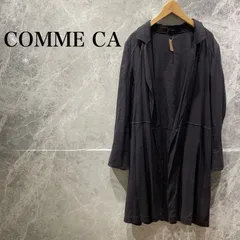 COMME CA レディース M チャコール ロングカーディガン 羽織り