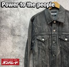 Power to the people パワートゥーザピープル デニムジャケット Pwpl L 