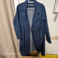 プペル 西野亮廣着用モデル VANQUISH Lサイズ デニムロングコート 春服