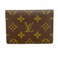 LOUIS VUITTON ルイヴィトン M62620 名刺入れ モノグラム - メルカリ