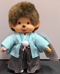 未開封 モンチッチ忍者風人形 青色 - メルカリ