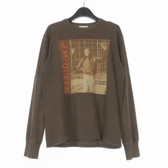 トイズマッコイ TOYS McCOY S.McQUEEN LONG SLEEVE T-SHIRTS スティーブ マックイーン プリント ロングスリーブTシャツ カットソー 長袖 M ブラウン 茶のサムネイル
