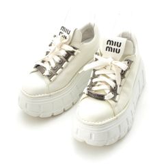 MIUMIU レザーレースアップダービーシューズ 34 2/1 MIUMIU レザーレースアップダービーシューズ 34 2/1 - メルカリ