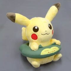 [중고] 봉제인형 피카츄(카비곤) 우키와 봉제인형 [이치반 복권 Pikachu and Friends~HAPPY BEACH TIME~] C상