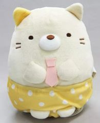 [중고] 봉제인형 고양이 물방울 바지 봉제인형 [스미코구라시]