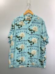 美品】WACKO MARIA ワコマリア ローズ柄 アロハシャツ Lサイズ - メルカリ