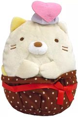 [중고] 봉제인형 고양이 컵케이크 봉제인형 [스미코구라시]