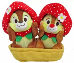 [중고] 봉제 인형 칩 & 데일 봉제 인형 Ichigo Zakka [디즈니] 디즈니 스토어 한정
