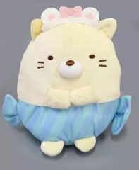 [중고] 봉제인형 고양이 타피오카 파크 봉제인형 [스미코구라시]