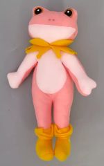 中古】ぬいぐるみ ピンク ポージングぬいぐるみ トードスーツ