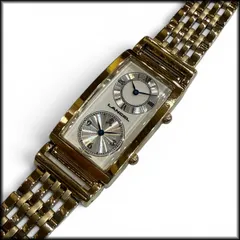 ◆LANCEL◆ランセル レディース 腕時計 クオーツ デュアルタイム 542W-H05259 ホワイト文字盤 中古 電池切れジャンク扱いのサムネイル