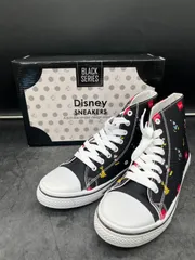IZ2720【未使用】【限定品】 Disney SNEAKERS BLACK SERIES ディズニー スニーカー ハイカット スニーカーのサムネイル