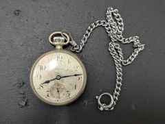 ☆期間限定！希少【MONTOZ手巻き式銀時計動作未確認/ジャンク品 